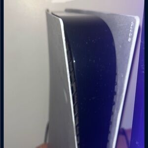 Sony Gaming Console in Black and White